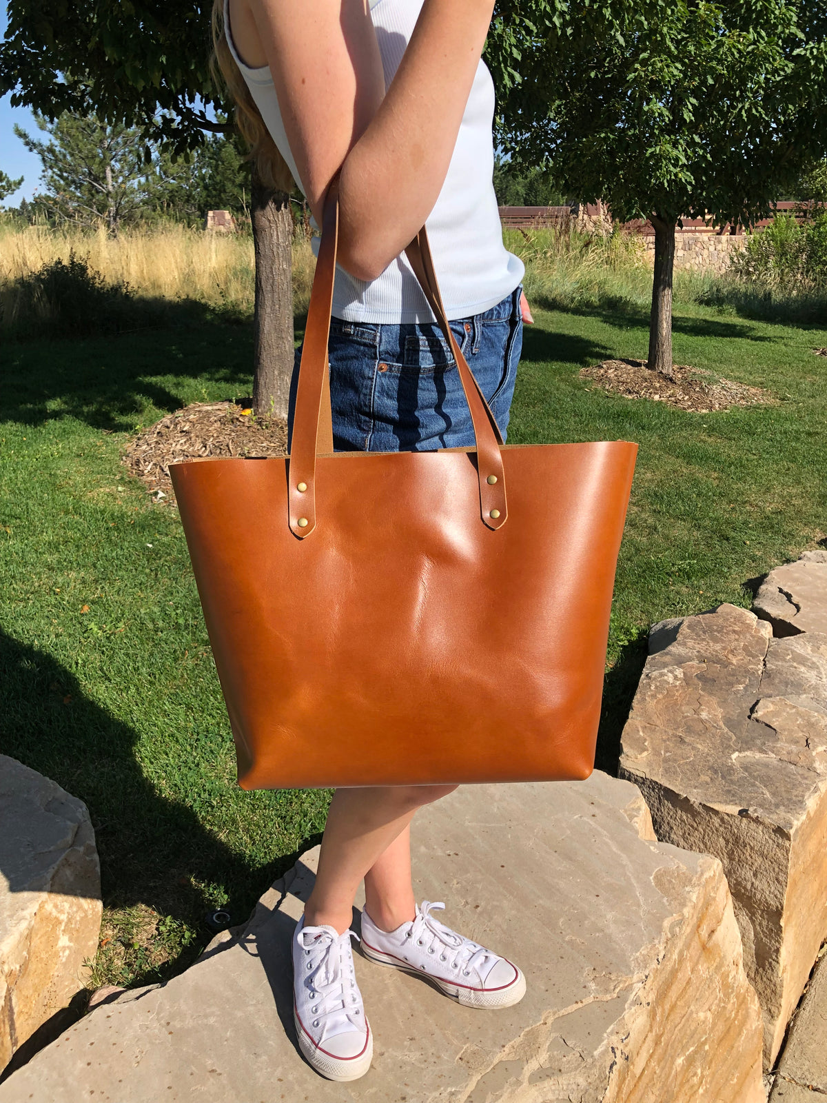Classic Leather Tote
