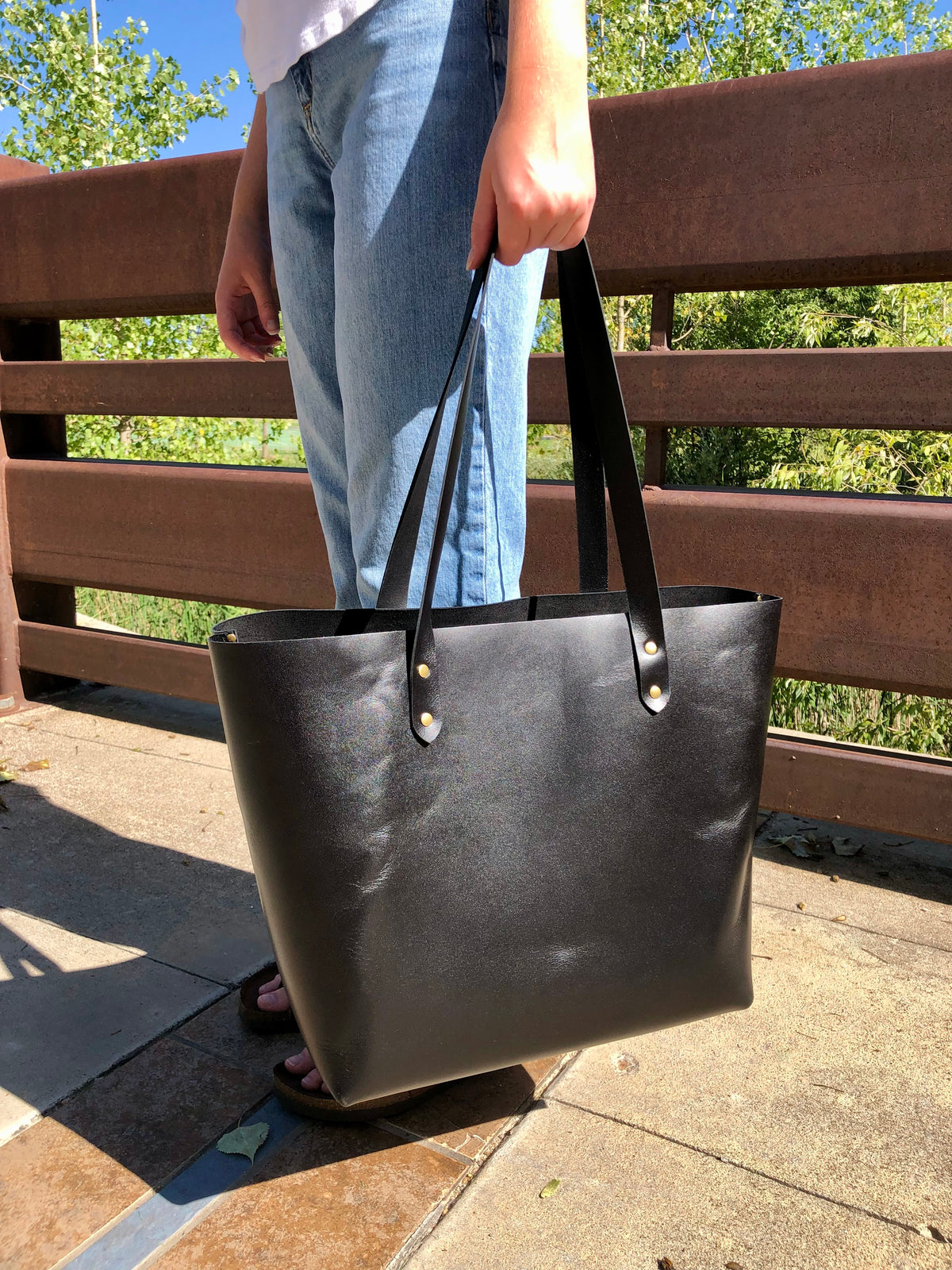 Classic Leather Tote
