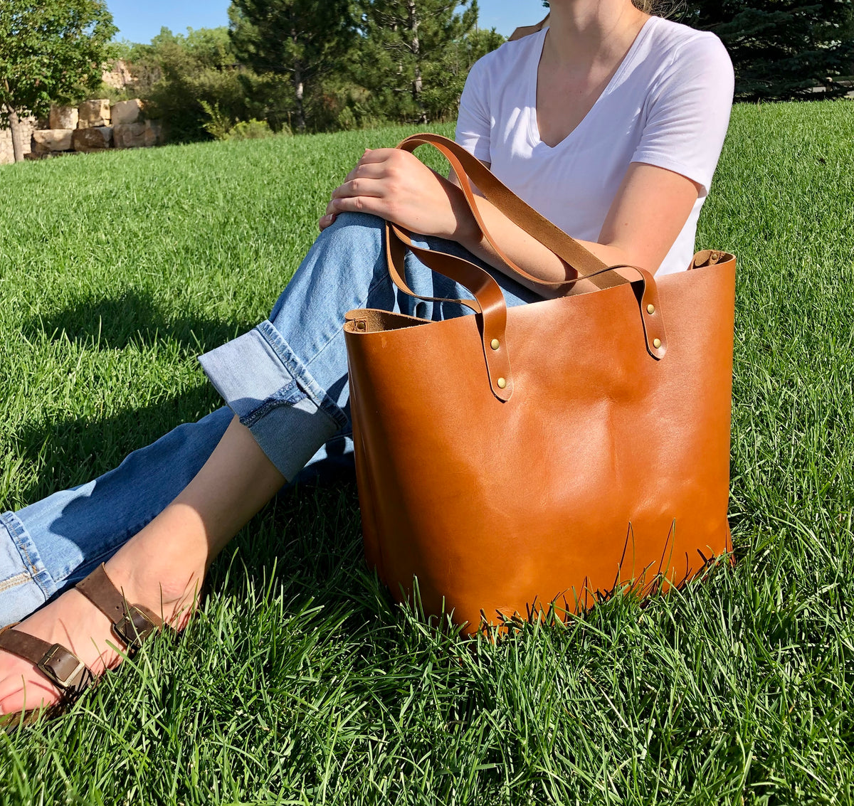 Classic Leather Tote